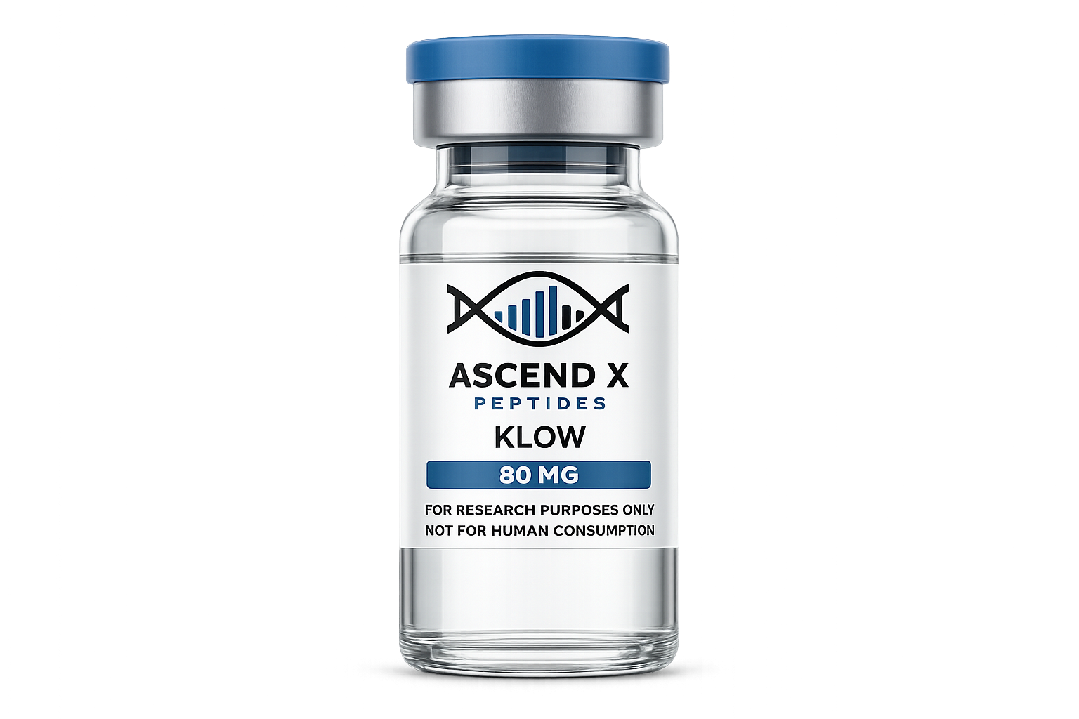 KLOW (80mg) GHK-Cu (50mg), KPV (10mg), BPC-157 (10mg), and TB-500 (10mg)